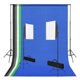Vidaxl Photo Studio Set s softbox lampy a pozadí