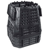 Vidaxl Compost bin 740 L 93.3x93.3x113 cm Black