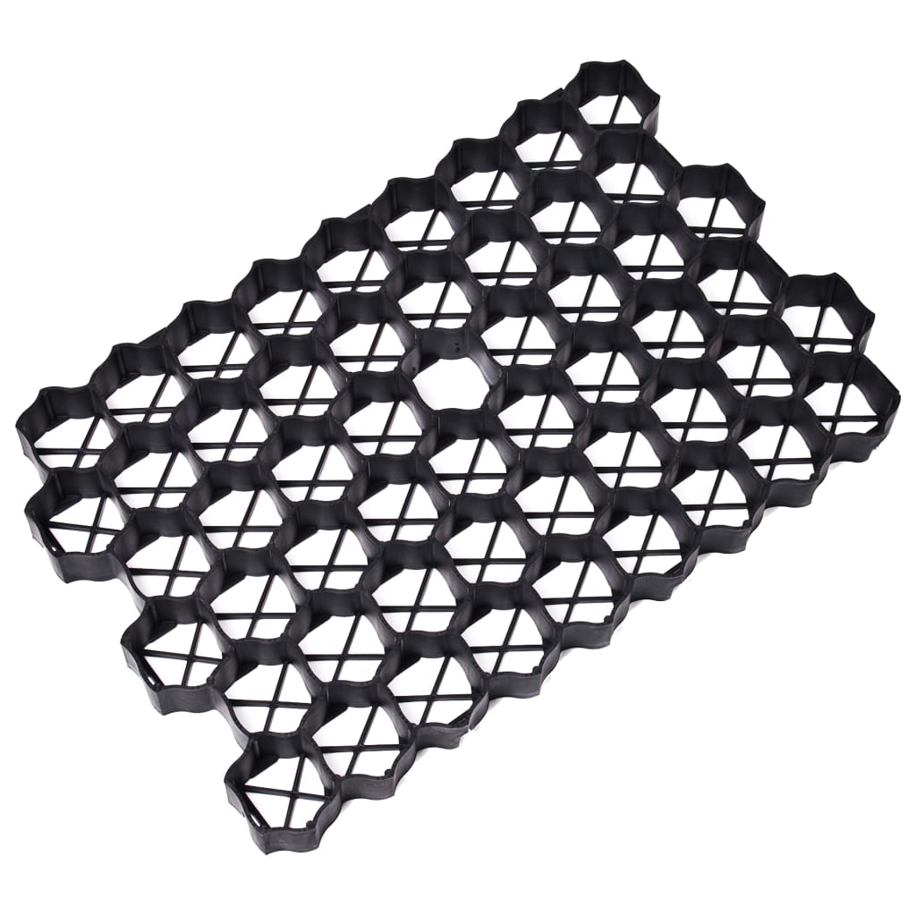 Vidaxl Grass gratings 16 st 60x40x3 cm plastic green
