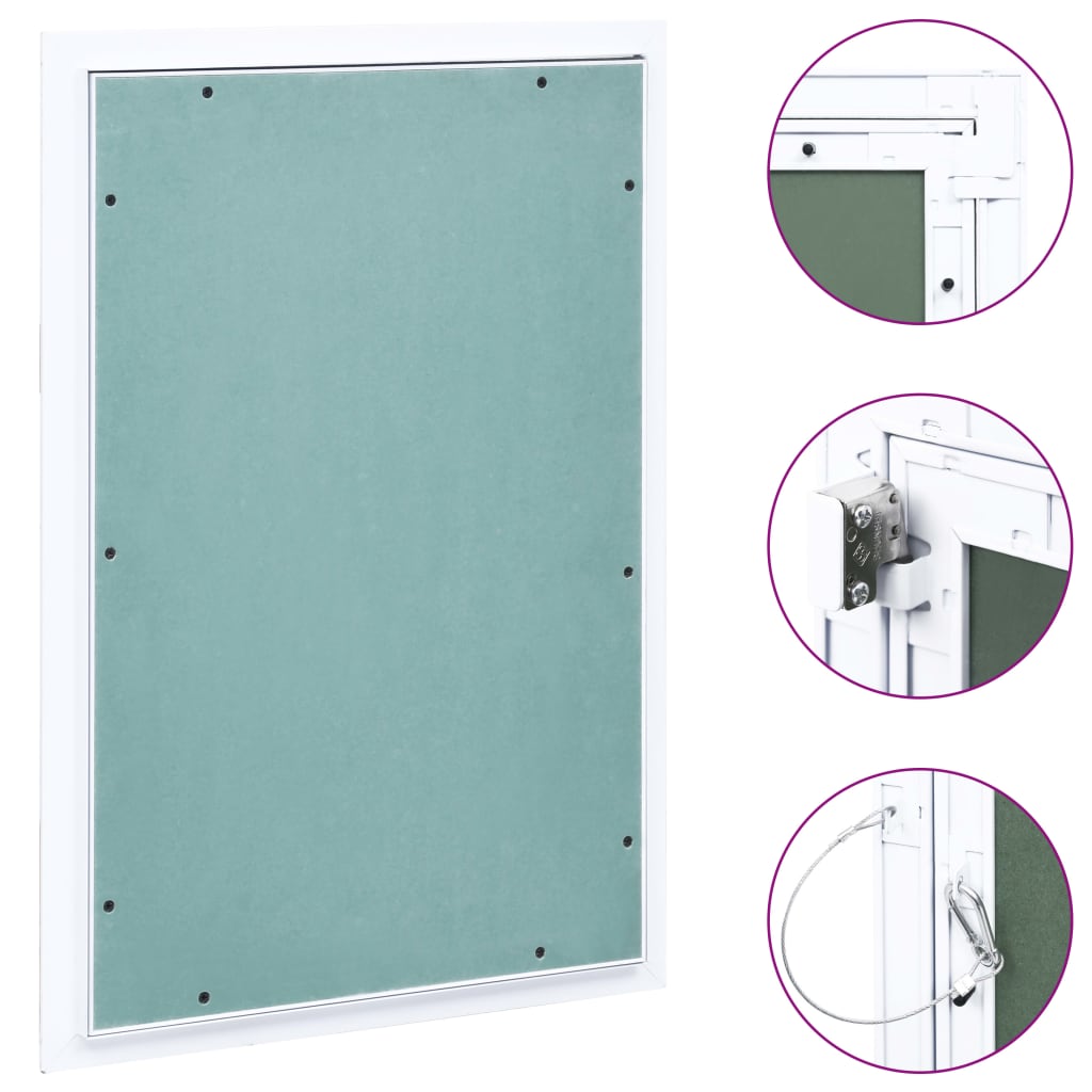 Panel dostępu vidaxl z aluminiową ramką i tabletką 400x600 mm