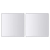 VIDAXL 16 ST MILROR TILES Multi -Fell -Glas