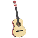Vidaxl gitaar klassiek beginner 4 4 39 lindenhout