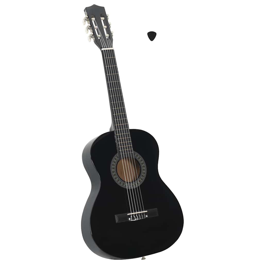 Vidaxl Guitar Classic Begynder og børn 3 4 36 Sort