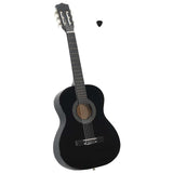 Vidaxl Guitar Classic Begynder og børn 3 4 36 Sort