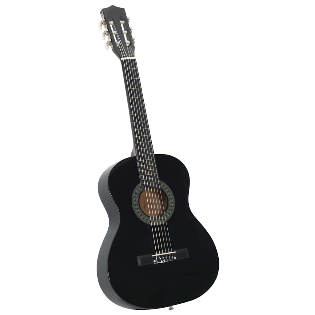Vidaxl Guitar Classic Begynder og børn 3 4 36 Sort