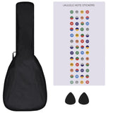 Vidaxl Ukuleleset with bag for children soprano 21 '' Blue
