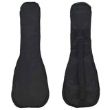Vidaxl Ukleausetset mat Sak fir Kanner soprano 23 'Darkhout faarweg
