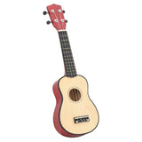Vidaxl Ukleeleset con bolsa para niños Soprano 23 '' Madera clara coloreada
