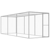 Vidaxl Cat Cage 4.5x1.5x1.5 m Galvanized Steel