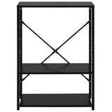 Vidaxl mikrobølgeovnskap 60x39,6x79,5 cm Behandlet tre svart