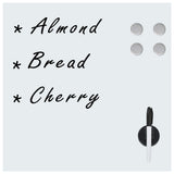 Magnetická tabuľa Vidaxx na stenu 50x50 cm sklo