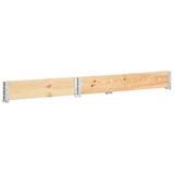 Vidaxl Palletopzetrand 100x150 cm Solid fyrretræ
