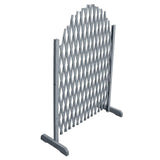 VidaXL Garden slat work 1.8x1 m Solid pine Gray