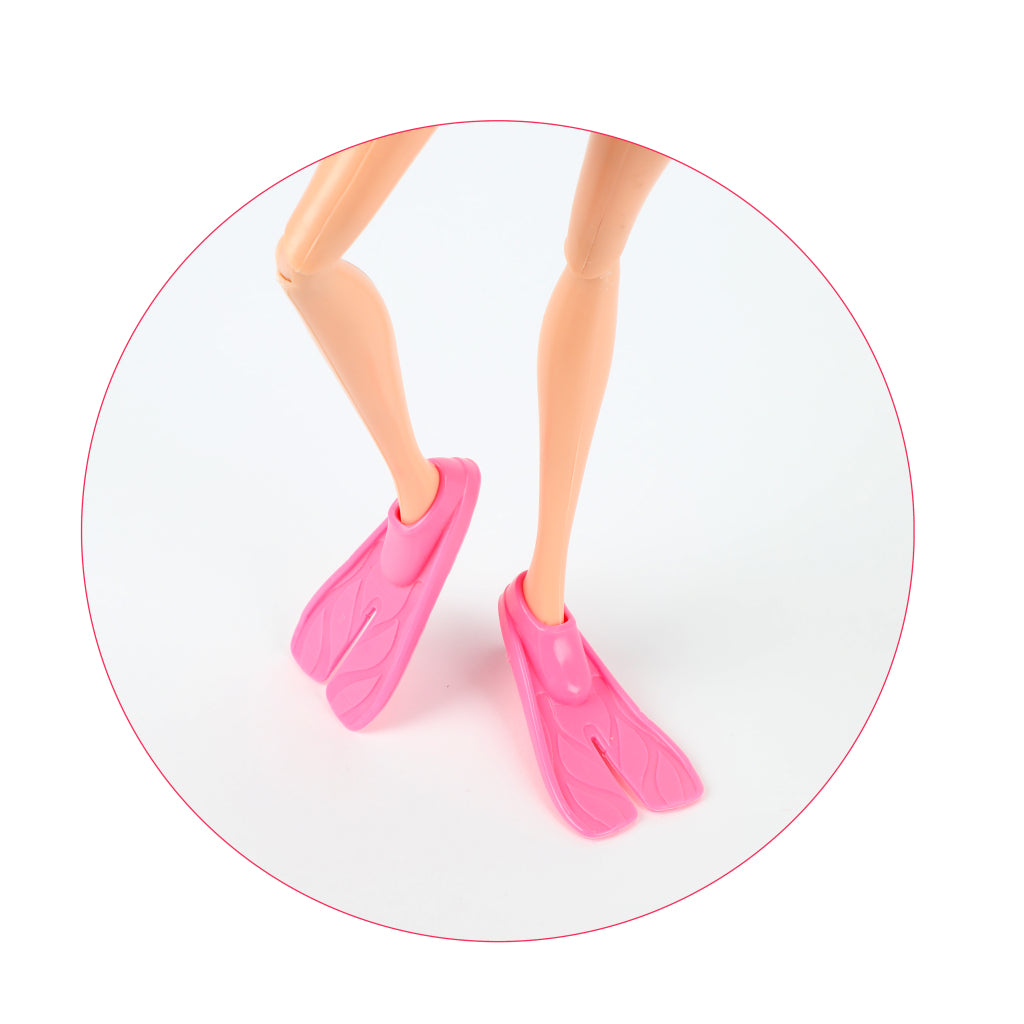 Lauren deluxe teen doll diver with glitter dolphin
