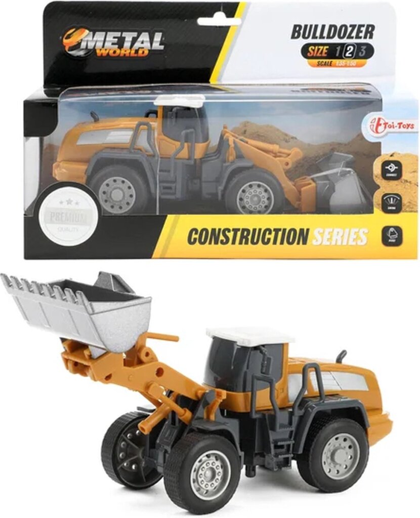 Kovinsko gradbeno vozilo -White Charger 1:55