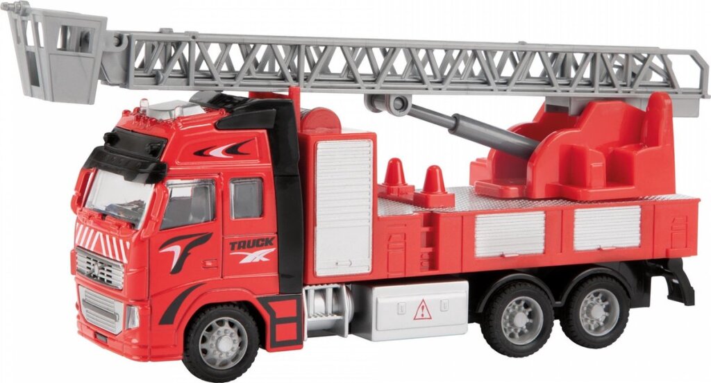 Metal Pull-back fire truck 1:38