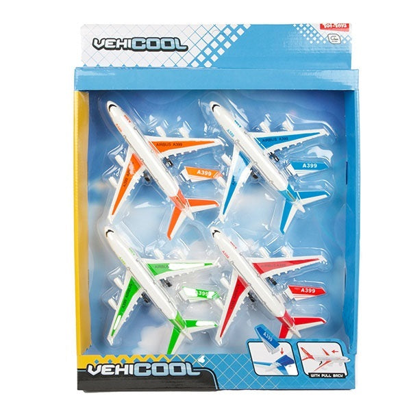 Toi-toys Gefier zéien zréck Fliger, 4st.