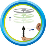 Idź zagrać w toi-toi latające dyski Air 12 cm zielony czerwony 3-częściowy