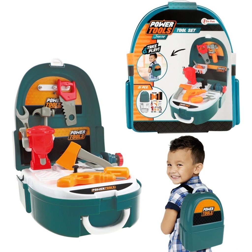 Toi-Toys Orodje za električno orodje, nastavljeno v nahrbtniku