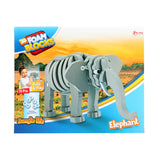 Toi-toys 3D-Puzzle Elefant Junior 31,5 cm Schaumstoff grau 75-teilig