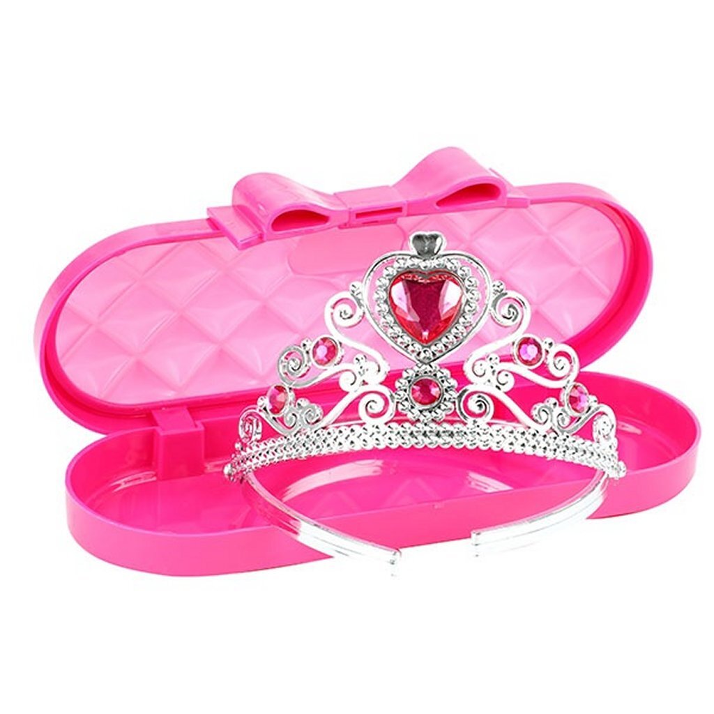 Amici principessa principessa diadema con borsa rosa