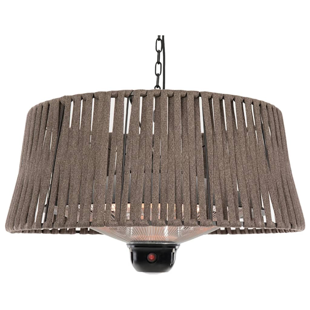Sunred hanging heater artix corda 1800 w halogen brown