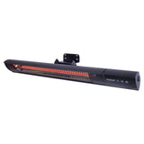 Sunred Sunred Mur chaud diamant foncé 2500 W en or rose en carbone noir