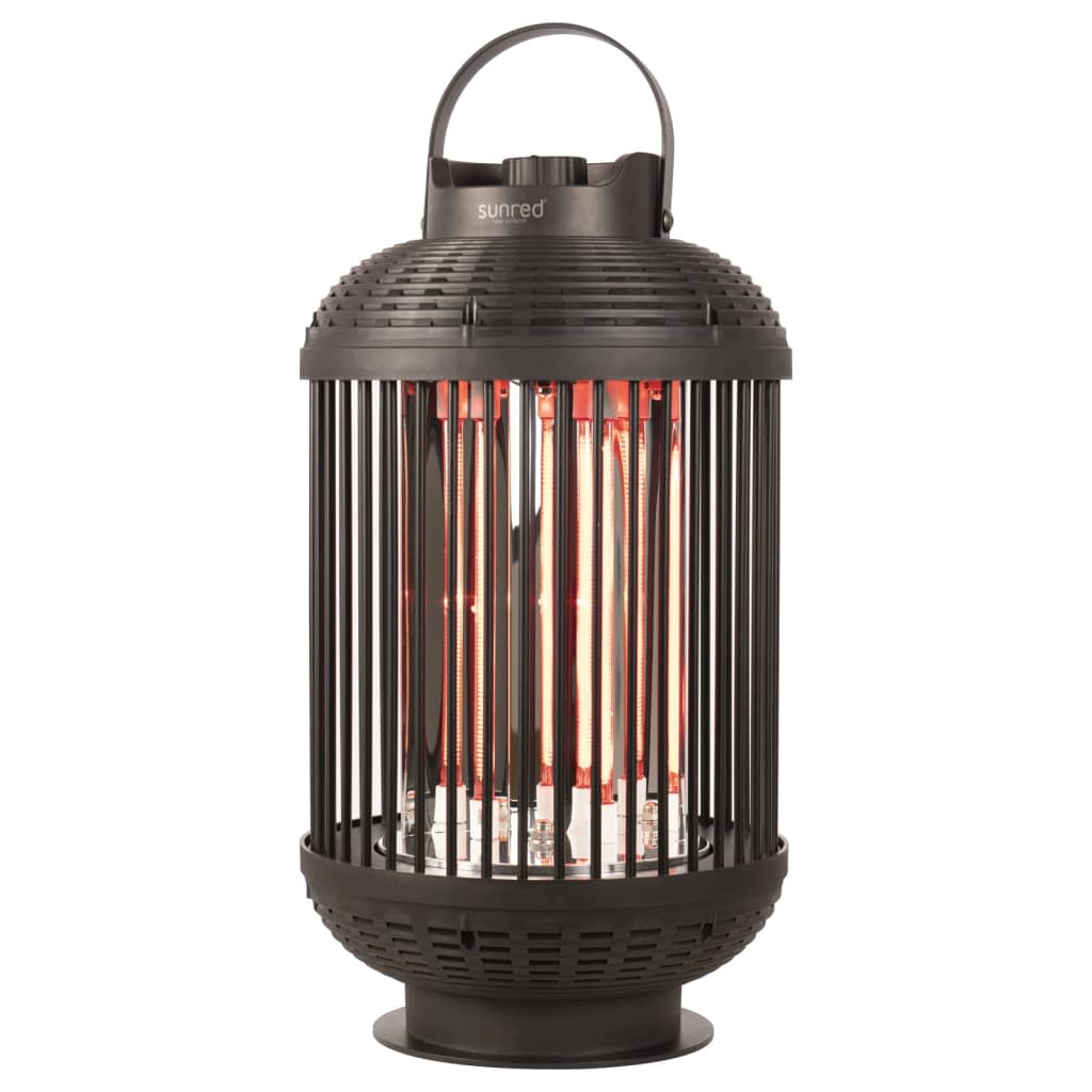 Sunred Table Warmer Indox 1200 W Halogen Black