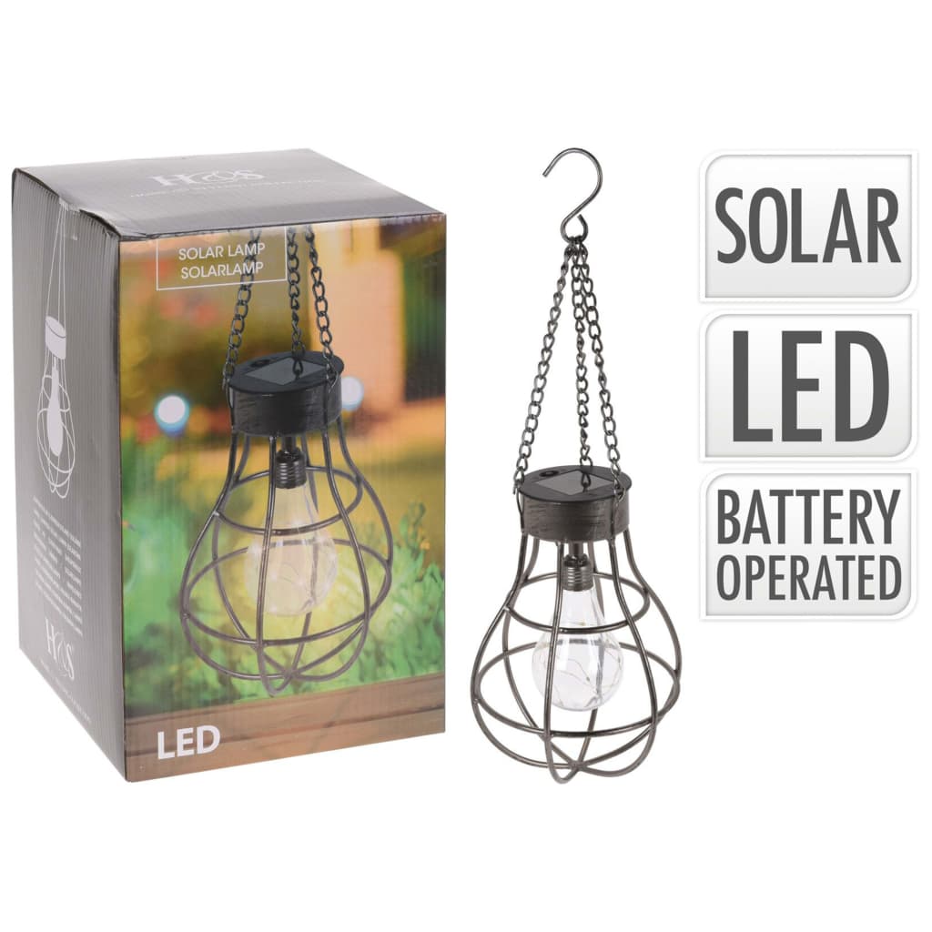 Progarden Solarlamp Peertje with 10 LEDs Metal