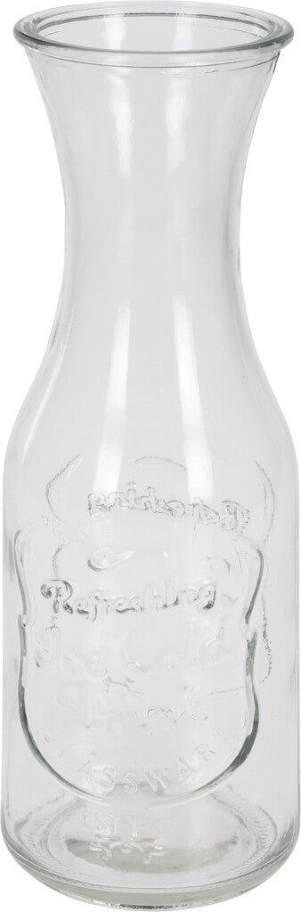 No brand carafe 1l glass dia90 mm