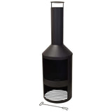 Kominek progarden progarden z kominem 134 cm metalu
