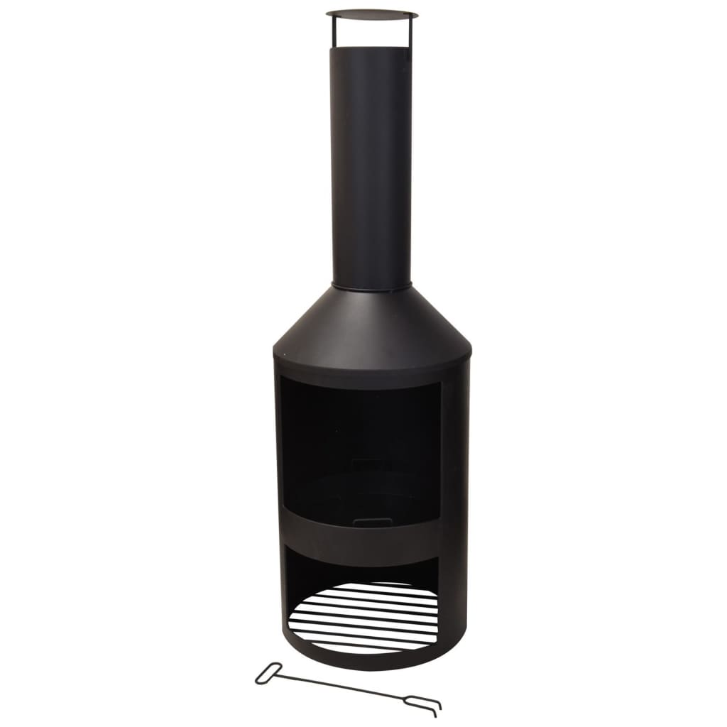Kominek progarden progarden z kominem 134 cm metalu