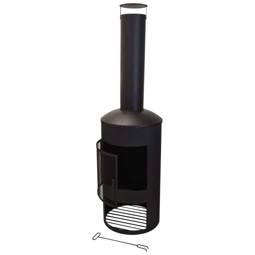 Progarden de chimenea de progarden 158 cm de metal