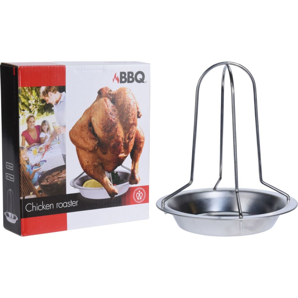 BBQ Poulet Grill en acier inoxydable
