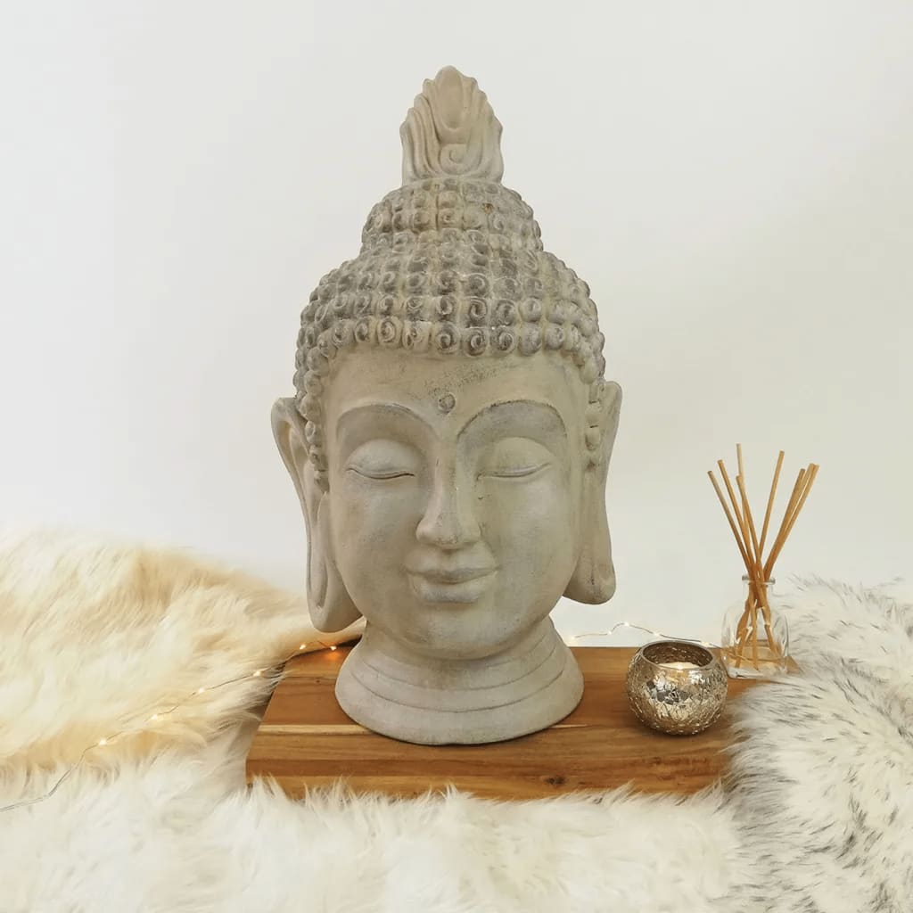 Progarden Progarden Buddhahoofd dekorativní 31x29x53,5 cm