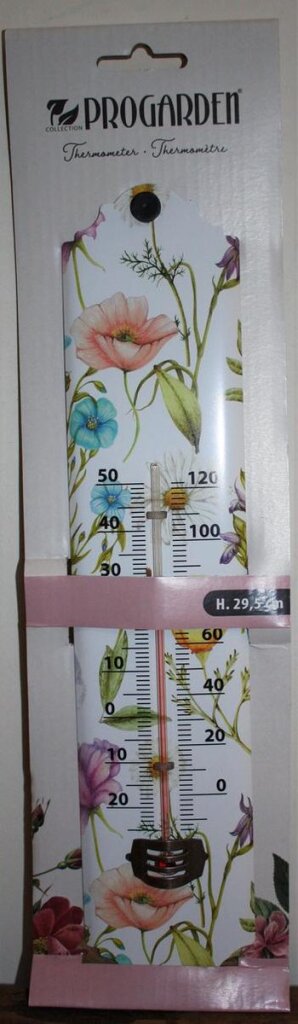 Pro Gaart Thermometer Blummen