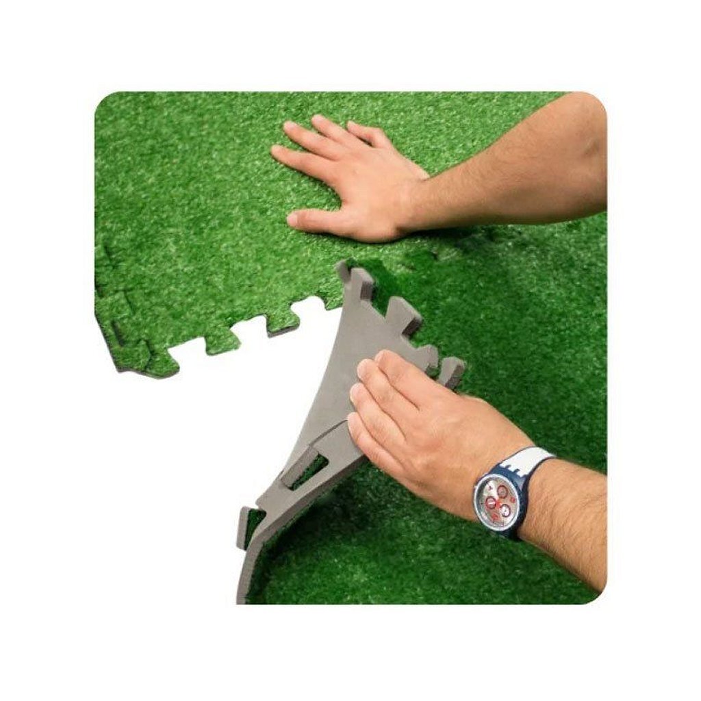 Swimming pool tiles grass print, 40x40cm (6 pieces)