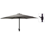 Prograrden Prograrden Parasol Monica 270 cm dunkelgrau