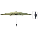 Prograrden Progarden Parasol Monica 270 cm Grün