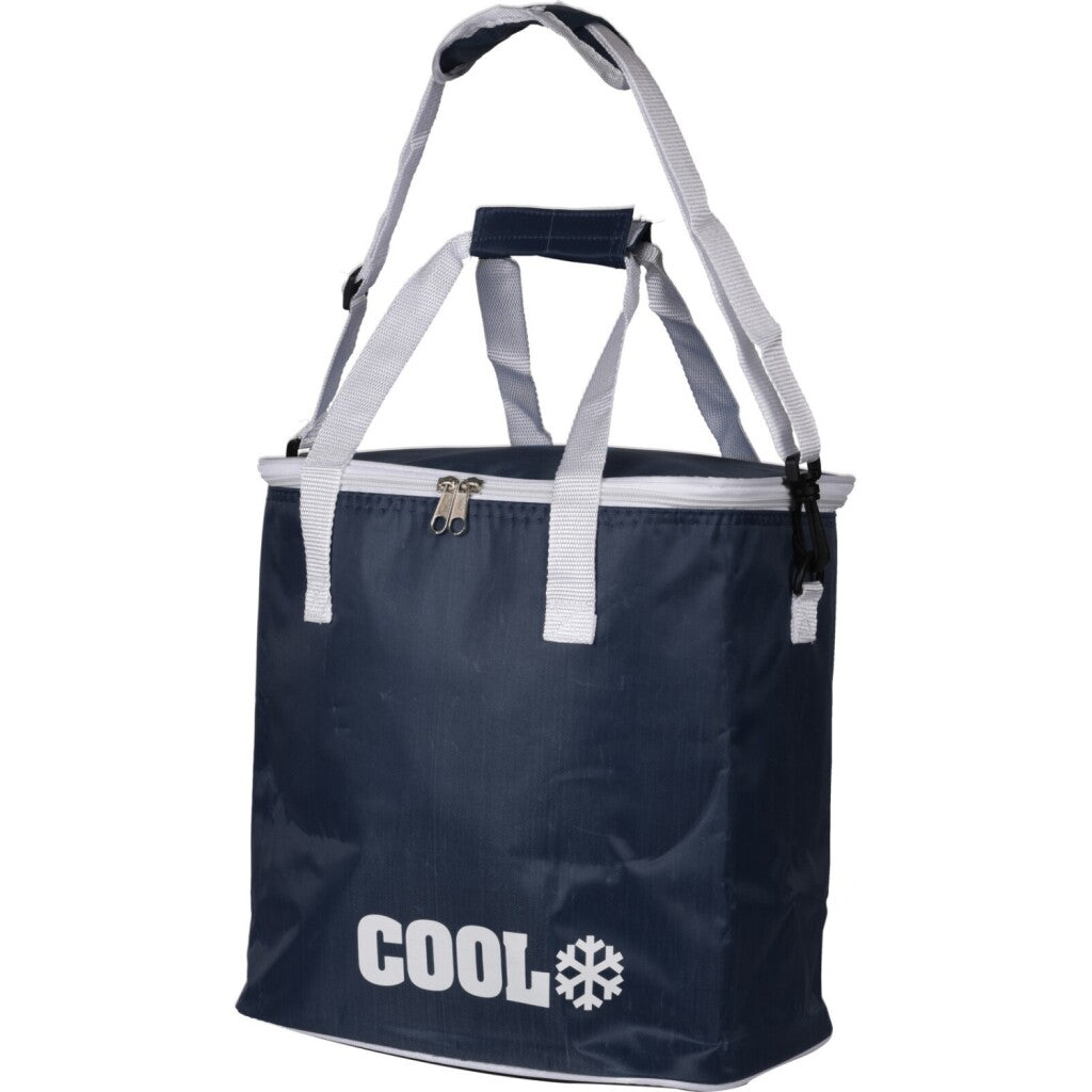Sac de base de base 18L 29x21x31 cm Blanc bleu foncé