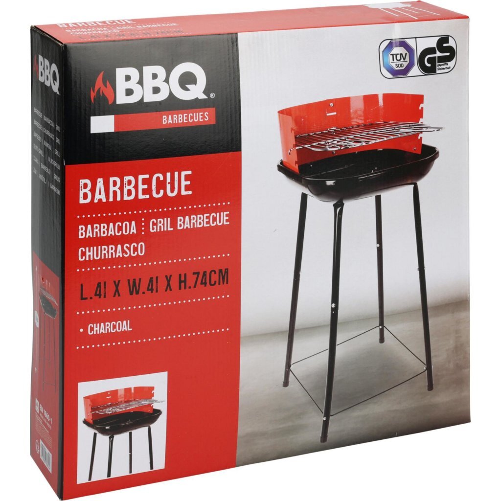 BBQ polootevřené 41 cm