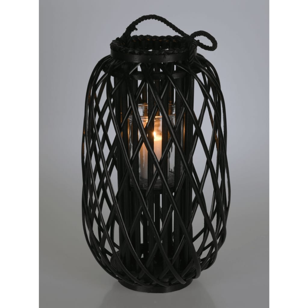 H S Collection H S Collection Lantern 50x28 cm Riet sort