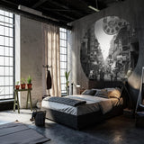 Wallart Wallow Circle Hong Kong De gamle dage 190 cm
