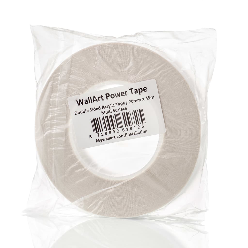 WALLART Powertape trasparente a doppio lato