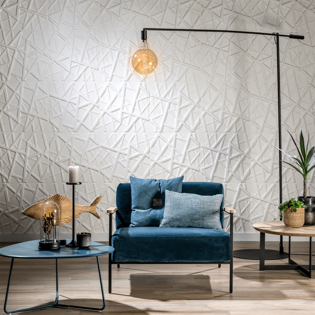 Wallart 12 st Wall panels 3D GA-WA26 Olivia