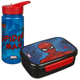 Undercover spiderman set broodtrommel en drinkfles
