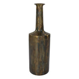 Hsm collection vaas bergamo groot 24x75 cm goudkleurig