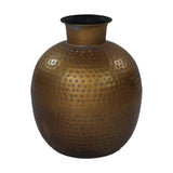 Collezione HSM Collezione HSM Vaso Padova Small 30x35 cm oro e grigio