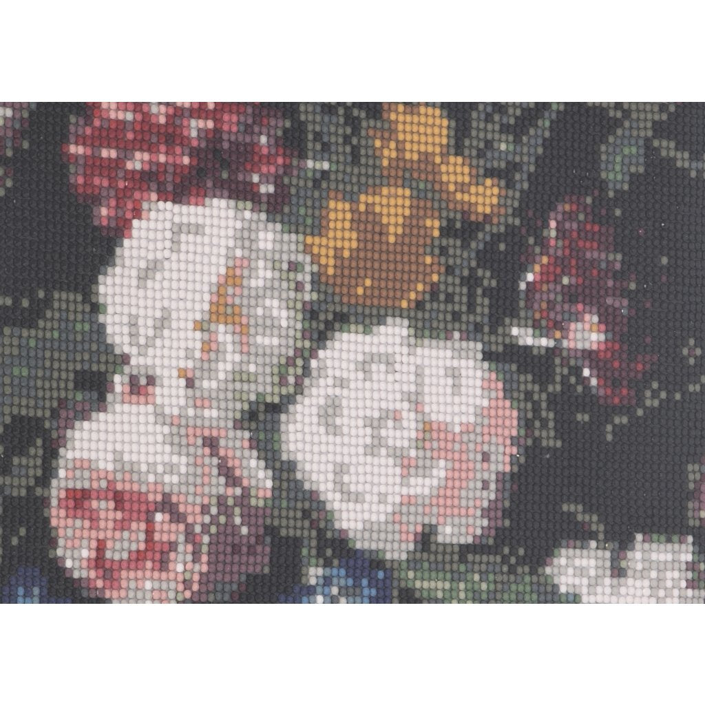 Sensaciones de artesanía Pintura de diamantes flores 40x50 cm