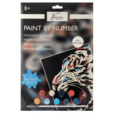 Nassau fine art paint by number tiger